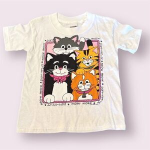 STEPHEN JOSEPH Vintage 1998 Cat Graphic Tee NWOT